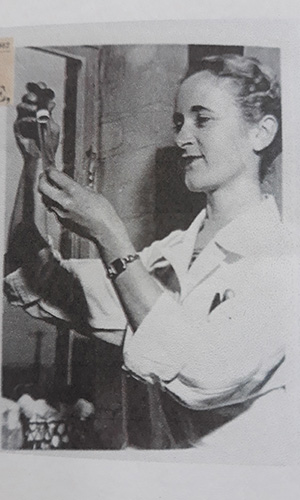 Jan Whitten at work