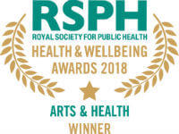 Arts & Health Award logo