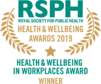 Workplace Health & Wellbeing Award 2019 winner