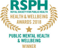 Public Mental Health & Wellbeing Award 2018 winner