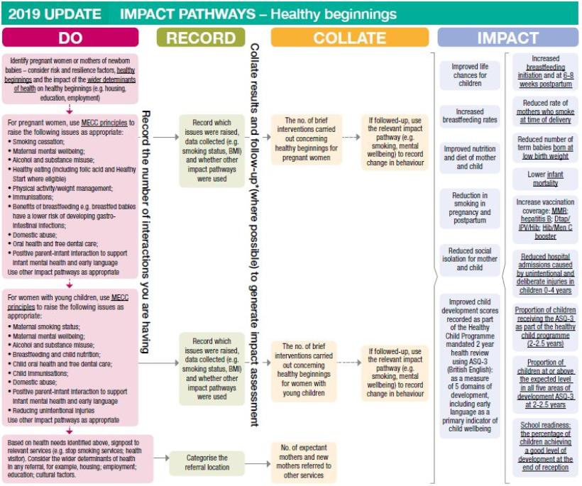 Impact pathways healthy beginnings